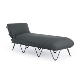Valentina Up Outdoor Liege - outdoor Sonnenliege - Diabla - Plain Anthracite -