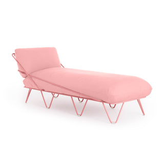 Valentina Up Outdoor Liege - outdoor Sonnenliege - Diabla - Plain Pink -