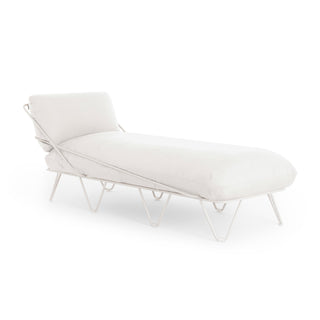 Valentina Up Outdoor Liege - outdoor Sonnenliege - Diabla - Plain White -