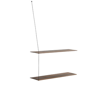 Stedge Wandregal - Regal - Woud - 80cm - Eiche geräuchert