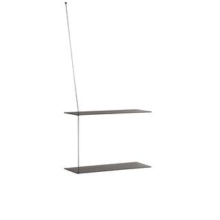 Stedge Wandregal - Regal - Woud - 60cm - Eiche schwarz