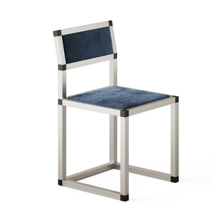 XD Sessel - Stuhl - The Form Follows - Alu / Dunkelblau -