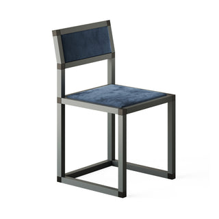 XD Sessel - Stuhl - The Form Follows - Schwarzgrau / Dunkelblau -
