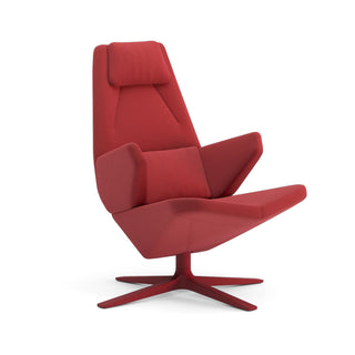 Trifidae Loungesessel - Ohrensessel - Prostoria - Hallingdal 657 / Gestell: Rot -