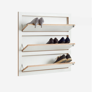 Fläpps Schuhregal - schuhregal - Ambivalenz - drei Reihen -