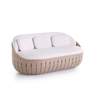 Gandia Blasco Sofa | Arena - Outdoor Sofa - Gandia Blasco - Gestell: Sand | Bezug: Warm -