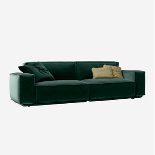 Marechiaro Sofa - Sofa - Arflex - Samt - Mistral T4 (100% Baumwolle) - 2Sitzer