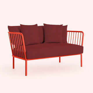 Arp 2Sitzer Outdoor Sofa - Outdoor Sofa - Diabla - Hexagon Red -