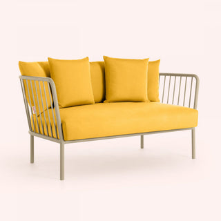 Arp 2Sitzer Outdoor Sofa - Outdoor Sofa - Diabla - Plain Mustard -