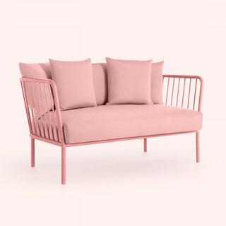 Arp 2Sitzer Outdoor Sofa - Outdoor Sofa - Diabla - Plain Pink -