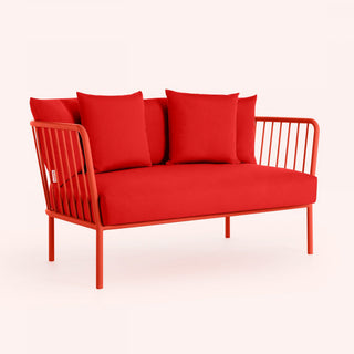 Arp 2Sitzer Outdoor Sofa - Outdoor Sofa - Diabla - Plain Red -