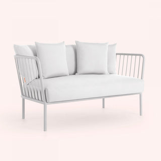 Arp 2Sitzer Outdoor Sofa - Outdoor Sofa - Diabla - Silvertex Aluminium -
