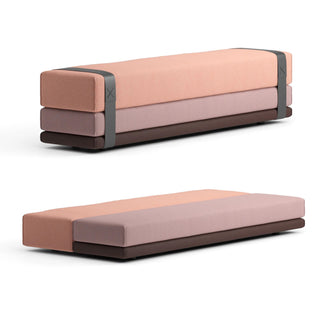 Bavul Schlafbank - Schlafsofa - Prostoria - Atlas 501 / 621 / 681 / Gurt Schwarz -