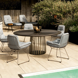 Janua Outdoor Tisch | BC 07 Basket rund - Outdoor Tisch - Janua - Ø125 - Kastanie gebürstet (Ton Ash)