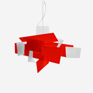 Big Bang Hängelampe - Hängelampe - Foscarini - XLarge - Rot
