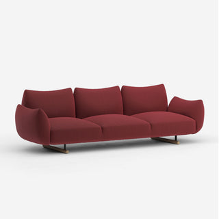 Buffa Sofa - Sofa - Prostoria - Bezug: Vellus 04 + Walnuss Gestell -