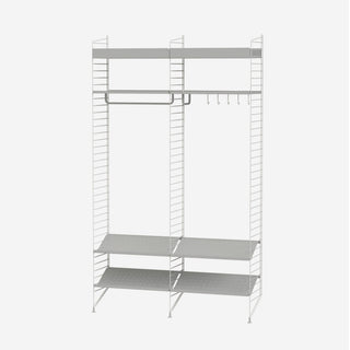 Garderobe K - Garderobe - String Furniture - Beige / Beige -