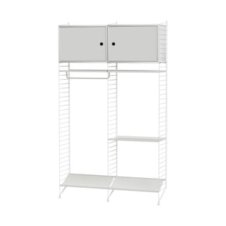 Garderobe T - Garderobe - String Furniture - Weiss / Weiss -
