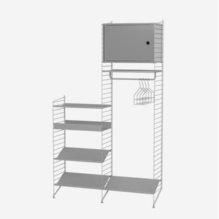 Garderobe U - Garderobe - String Furniture - Beige / Beige -