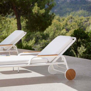 Gandia Blasco Sonnenliege | Capa - outdoor Sonnenliege - Gandia Blasco - White - White -