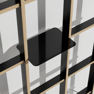 Open Regal - Bücherregal - Breuer Bono - Breite 68cm - Schwarz