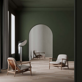 Nila Loungesessel - Loungesessel - Artisan - Eiche natur geölt A03 - Stoff Remix 126