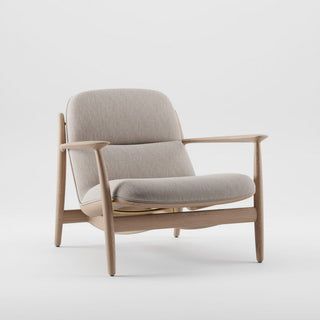Nila Loungesessel - Loungesessel - Artisan - Eiche natur geölt A03 - Stoff Remix 126