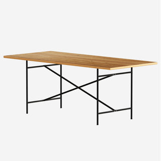 Eiermann 2 Esstisch - Schreibtisch - Richard Lampert - Schwarz - 160x83cm