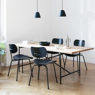 Eiermann 2 Esstisch - Schreibtisch - Richard Lampert - Schwarz - 160x83cm