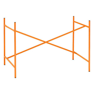 Eiermann 1 Tischgestell - Schreibtisch - Richard Lampert - Leuchtorange - b1100 x h66 x t66