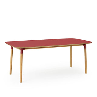 Normann Copenhagen Tisch | Form - Esstisch - Normann Copenhagen - Red -