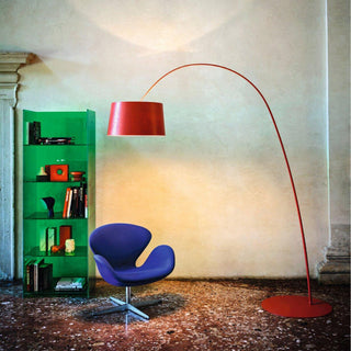 Twiggy Stehlampe - Stehlampe - Foscarini - Rot -
