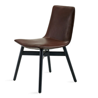 Amelie Stuhl - Stuhl - FreiFrau - Leder Ebony / Eiche schwarz -
