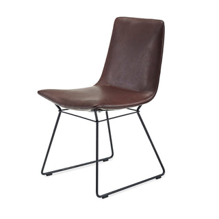 Amelie Stuhl - Stuhl - FreiFrau - Leder Ebony / Eiche schwarz -