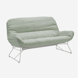 Leyasol Outdoor Sofa - Outdoor Sofa - FreiFrau - Gestell: weiß | Bezug: Ash (Lopi) -