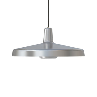 GRUPA Hängelampe | Arigato L - Hängelampe - Grupa - Raw (gebürstetes Aluminium) -