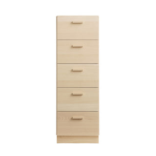Relief Tall Kommode - kommode - String Furniture - Ash - Sockel