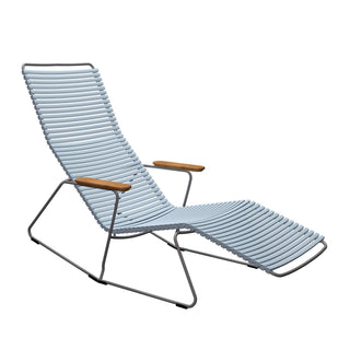 Click Garten Liegestuhl kippbar - outdoor Sonnenliege - Houe - Dusty Light Blue -