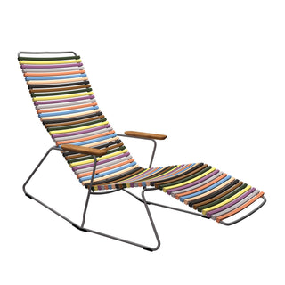 Click Garten Liegestuhl kippbar - outdoor Sonnenliege - Houe - Multicolor 1 -