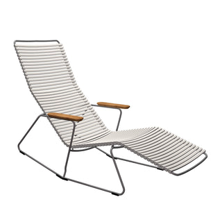 Click Garten Liegestuhl kippbar - outdoor Sonnenliege - Houe - Muted White -