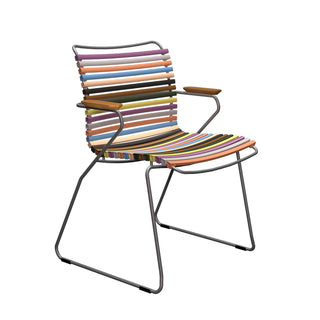 Click Gartenstuhl - Outdoor Stuhl - Houe - mit Armlehnen - Multicolor 1