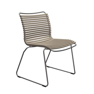 Click Gartenstuhl - Outdoor Stuhl - Houe - ohne Armlehne - Beige