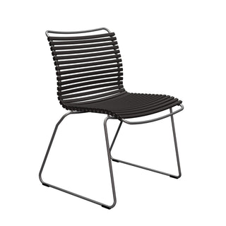 Click Gartenstuhl - Outdoor Stuhl - Houe - ohne Armlehne - Black
