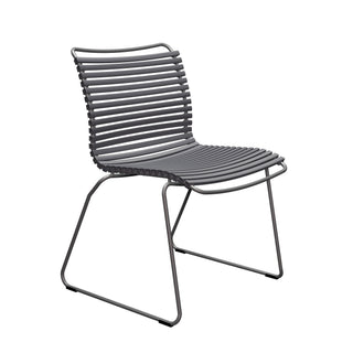Click Gartenstuhl - Outdoor Stuhl - Houe - ohne Armlehne - Dark Grey