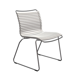 Click Gartenstuhl - Outdoor Stuhl - Houe - ohne Armlehne - Muted White