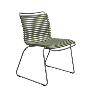 Click Gartenstuhl - Outdoor Stuhl - Houe - ohne Armlehne - Olive Green