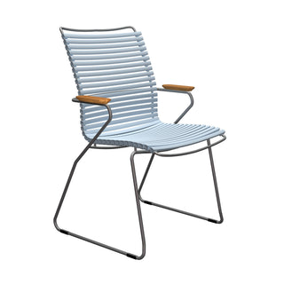 Click Tall Gartenstuhl - Outdoor Stuhl - Houe - Dusty Light Blue -