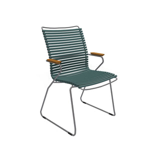 Click Tall Gartenstuhl - Outdoor Stuhl - Houe - Olive Green -