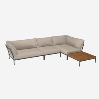 Level 2 Outdoor Sofa - Outdoor Sofa - Houe - Kombination 2 - Dark Grey