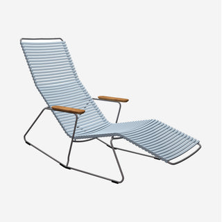 Click Garten Liegestuhl kippbar - outdoor Sonnenliege - Houe - Beige -